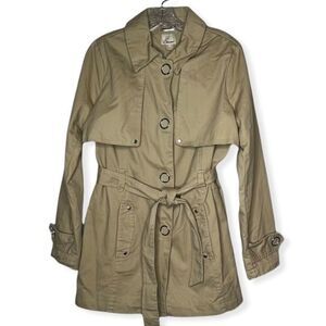 J2 by‎ JouJou Tan Belted Coat